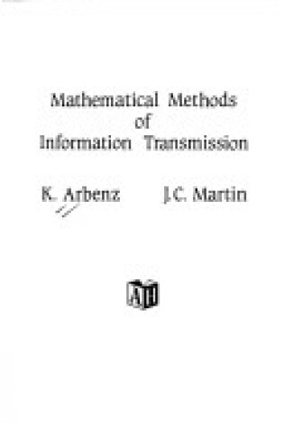 Cover of Mathematical Methods of Information Transmission