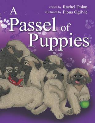 Book cover for A Passel of Puppies