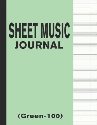 Cover of Sheet Music Journal (Green-100)