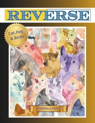 Book cover for REVERSE COLORING BOOK for ADULTS