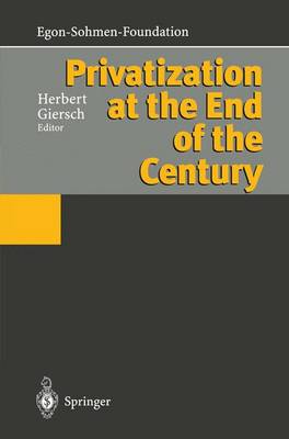 Book cover for Privatization at the End of the Century