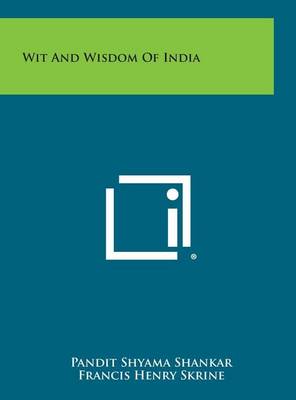 Book cover for Wit and Wisdom of India