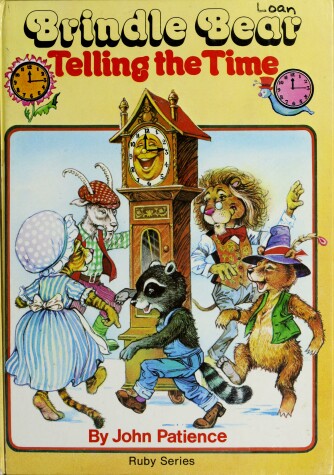 Book cover for Brindle Bear Telling the Time
