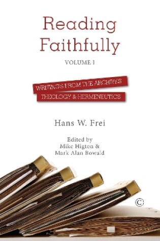 Cover of Reading Faithfully - Volume One