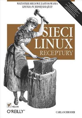 Book cover for Sieci Linux. Receptury