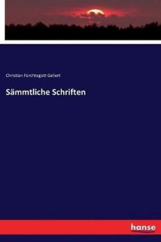 Cover of Sämmtliche Schriften