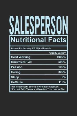 Book cover for Salesperson Nutritional Facts