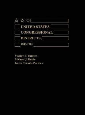 Book cover for United States Congressional Districts, 1883-1913