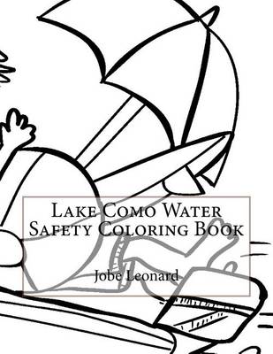 Book cover for Lake Como Water Safety Coloring Book