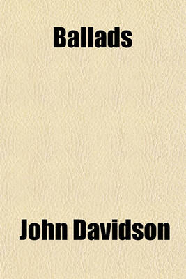 Book cover for Ballads