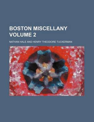 Book cover for Boston Miscellany Volume 2
