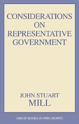 Book cover for Considerations on Representative Government