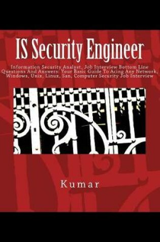 Cover of IS Security Engineer