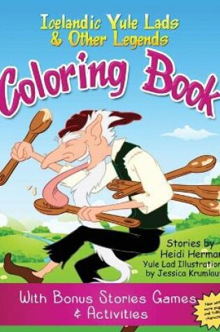 Cover of Yule Lads and Other Legends Coloring Book