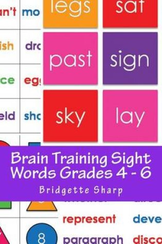 Cover of Brain Training Sight Words Grades 4 - 6