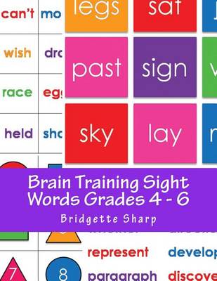 Book cover for Brain Training Sight Words Grades 4 - 6