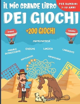 Book cover for Il mio grande libro dei giochi