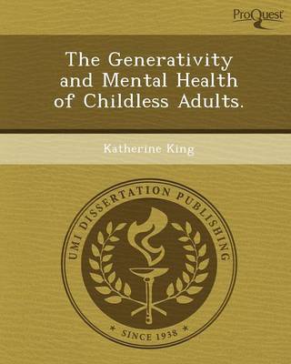 Book cover for The Generativity and Mental Health of Childless Adults