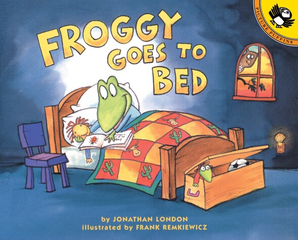 Book cover for Froggy Goes to Bed