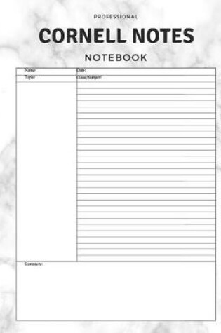 Cover of Professional Cornell Notes Notebook