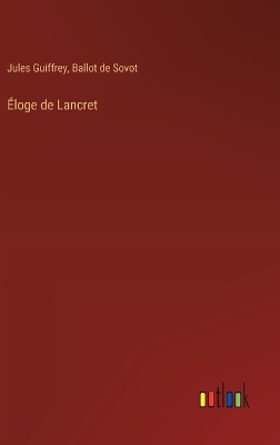 Book cover for �loge de Lancret