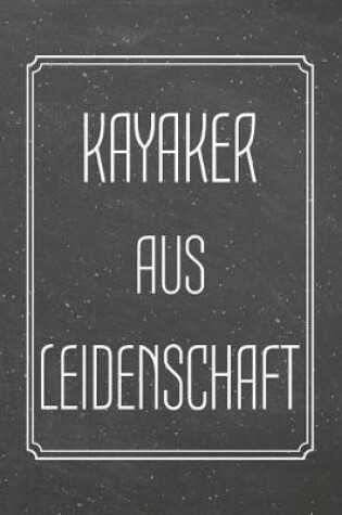 Cover of Kayaker aus Leidenschaft