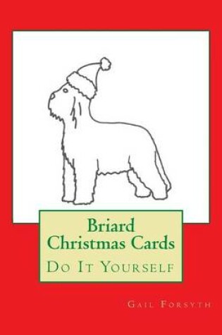 Cover of Briard Christmas Cards