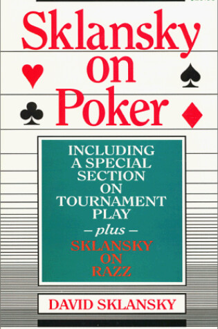 Cover of Sklansky on Poker