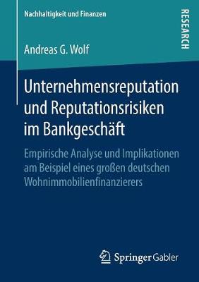 Cover of Unternehmensreputation und Reputationsrisiken im Bankgeschäft