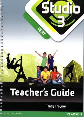 Cover of Studio 3 Vert Teacher Guide New Edition