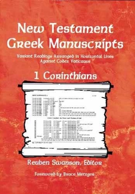 Book cover for New Testament Greek Manuscripts: 1 Corinthians