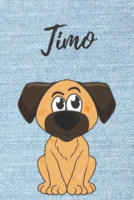 Book cover for Timo Notizbuch Hunde / Malbuch / Tagebuch