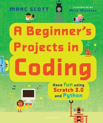 Book cover for A Beginner's Projects in Coding