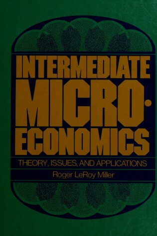 Cover of Intermediate Microeconomics