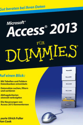 Cover of Access 2013 für Dummies
