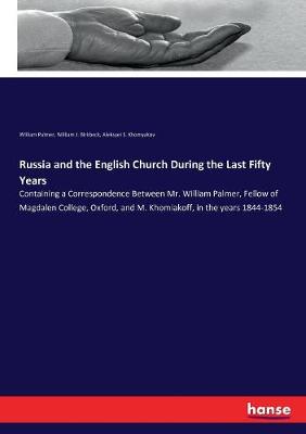 Book cover for Russia and the English Church During the Last Fifty Years