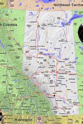 Book cover for A Color Map of the Province Alberta in Canada Journal