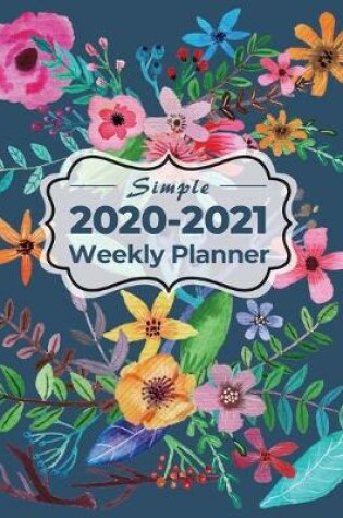 Cover of Simple 2020-2021 Weekly Planner
