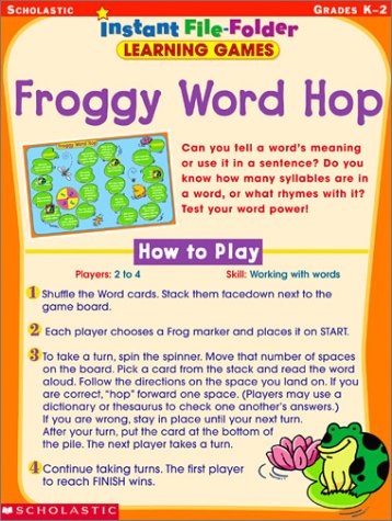 Book cover for Froggy Word Hop