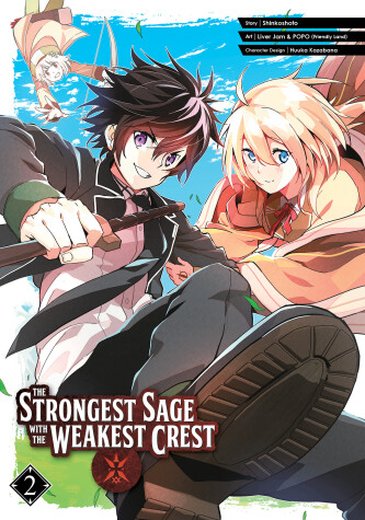 Book cover for The Strongest Sage with the Weakest Crest 02