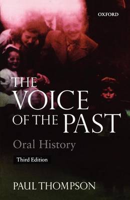 Book cover for Voice of the Past, The: Oral History