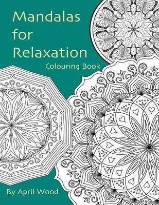 Book cover for Mandalas for Relaxation Colouring Book