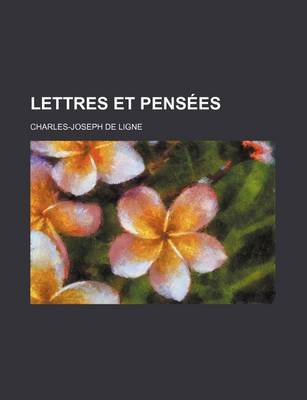 Book cover for Lettres Et Pensees