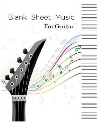 Book cover for Blank Sheet Music for Guitar