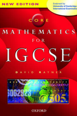 Cover of Core Mathematics for IGCSE