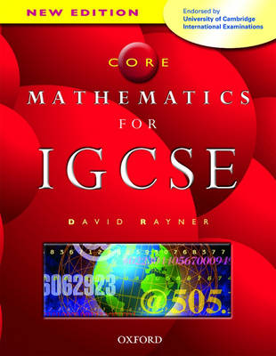 Book cover for Core Mathematics for IGCSE