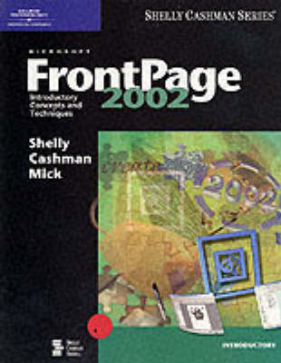 Book cover for Microsoft FrontPage XP