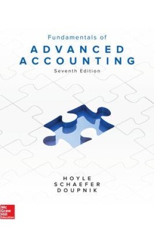 Cover of Soft Bound Version for Advanced Accounting