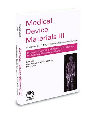 Cover of Medical Device Materials III