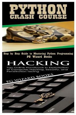 Book cover for Python Crash Course + Hacking
